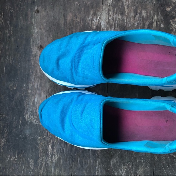 Skechers GOwalk 2 Women’s Aqua Blue Super Sock Sneakers Size 8.5 - Picture 10 of 11